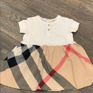 Girls toddler Burberry dress sz 18m